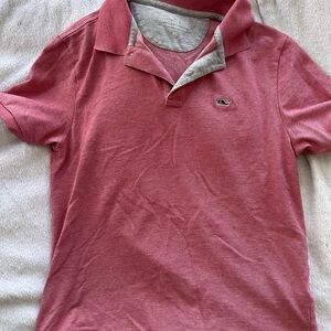 Vineyard Vines Classic Pink Polo Shirt